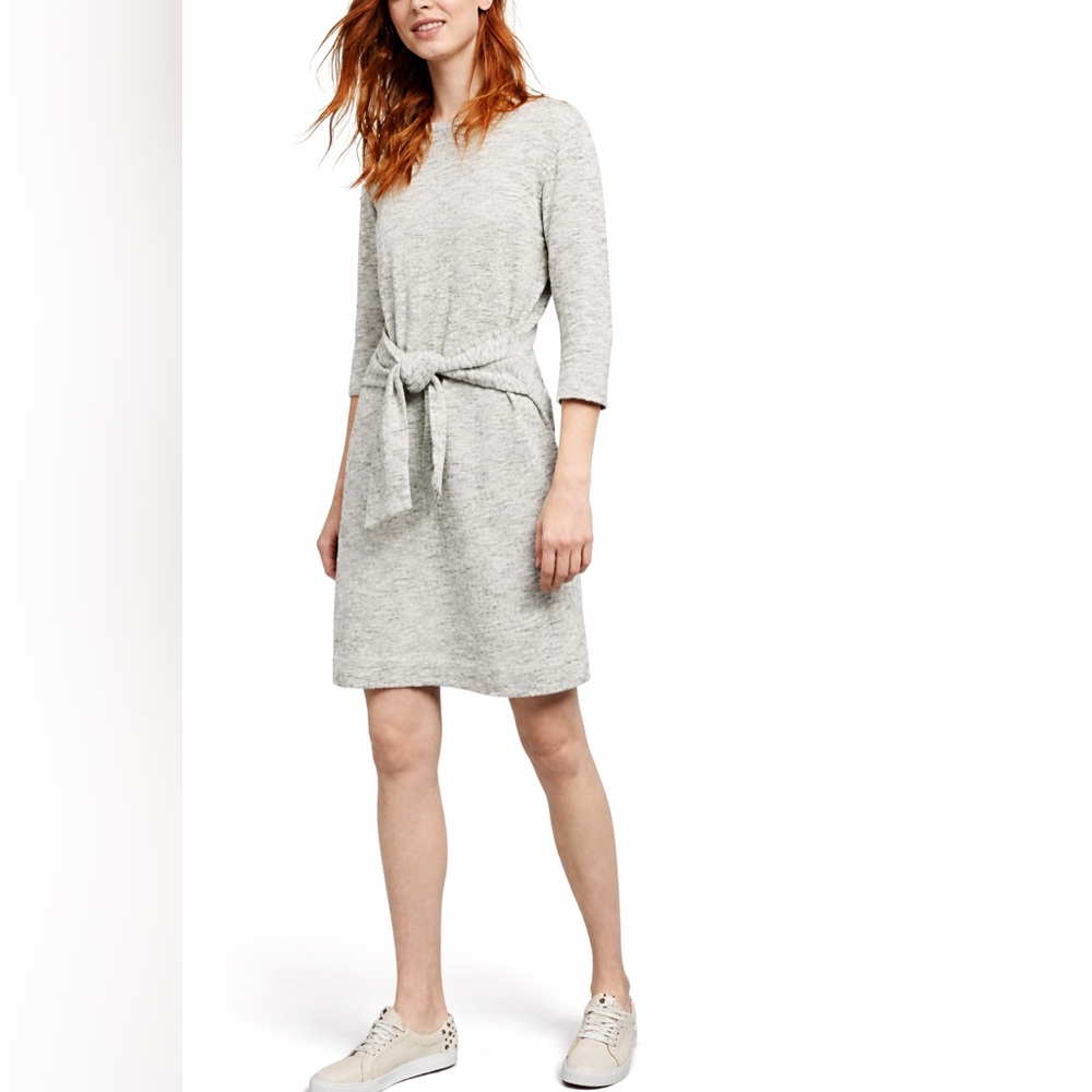Anthropologie T.La Becky Tie-Waist Dress